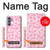 W2213 Pink Leopard Pattern Hard Case and Leather Flip Case For Samsung Galaxy M34 5G