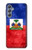 W3022 Haiti Flag Hard Case and Leather Flip Case For Samsung Galaxy M34 5G