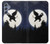 W3323 Flying Elephant Full Moon Night Hard Case and Leather Flip Case For Samsung Galaxy M34 5G