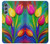 W3926 Colorful Tulip Oil Painting Hard Case and Leather Flip Case For Samsung Galaxy M34 5G