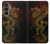 W0354 Chinese Dragon Hard Case and Leather Flip Case For Samsung Galaxy S23 FE