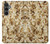 W0625 Popcorn Hard Case and Leather Flip Case For Samsung Galaxy S23 FE