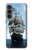 W1096 Sailing Ship in an Ocean Hard Case and Leather Flip Case For Samsung Galaxy S23 FE