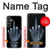 W1143 X-ray Hand Middle Finger Hard Case and Leather Flip Case For Samsung Galaxy S23 FE