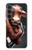 W1271 Crazy Cow Hard Case and Leather Flip Case For Samsung Galaxy S23 FE