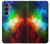 W2312 Colorful Rainbow Space Galaxy Hard Case and Leather Flip Case For Samsung Galaxy S23 FE