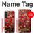 W2414 Red Blossoming Almond Tree Van Gogh Hard Case and Leather Flip Case For Samsung Galaxy S23 FE