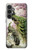 W2773 Peacock Chinese Brush Painting Hard Case and Leather Flip Case For Samsung Galaxy S23 FE