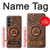W2874 Om Symbol Tattoo Hard Case and Leather Flip Case For Samsung Galaxy S23 FE