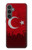 W2991 Turkey Football Soccer Hard Case and Leather Flip Case For Samsung Galaxy S23 FE