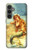 W3184 Little Mermaid Painting Hard Case and Leather Flip Case For Samsung Galaxy S23 FE