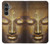 W3189 Magical Yantra Buddha Face Hard Case and Leather Flip Case For Samsung Galaxy S23 FE