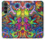 W3255 Colorful Art Pattern Hard Case and Leather Flip Case For Samsung Galaxy S23 FE