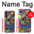 W3255 Colorful Art Pattern Hard Case and Leather Flip Case For Samsung Galaxy S23 FE