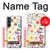 W3280 Kids Drawing Hard Case and Leather Flip Case For Samsung Galaxy S23 FE