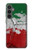 W3318 Italy Flag Vintage Football Graphic Hard Case and Leather Flip Case For Samsung Galaxy S23 FE