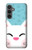 W3542 Cute Cat Cartoon Hard Case and Leather Flip Case For Samsung Galaxy S23 FE