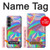 W3597 Holographic Photo Printed Hard Case and Leather Flip Case For Samsung Galaxy S23 FE