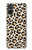 W3374 Fashionable Leopard Seamless Pattern Hard Case and Leather Flip Case For Sony Xperia 5 V