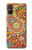 W3402 Floral Paisley Pattern Seamless Hard Case and Leather Flip Case For Sony Xperia 5 V