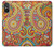 W3402 Floral Paisley Pattern Seamless Hard Case and Leather Flip Case For Sony Xperia 5 V