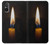 W3530 Buddha Candle Burning Hard Case and Leather Flip Case For Sony Xperia 5 V