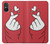 W3701 Mini Heart Love Sign Hard Case and Leather Flip Case For Sony Xperia 5 V