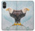 W3843 Bald Eagle On Ice Hard Case and Leather Flip Case For Sony Xperia 5 V