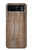 W0599 Wood Graphic Printed Hard Case and Leather Flip Case For Motorola Razr 40
