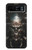 W1027 Hardcore Metal Skull Hard Case and Leather Flip Case For Motorola Razr 40