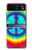 W1870 Tie Dye Peace Hard Case and Leather Flip Case For Motorola Razr 40