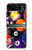 W2238 Billiard Pool Ball Hard Case and Leather Flip Case For Motorola Razr 40