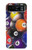 W2238 Billiard Pool Ball Hard Case and Leather Flip Case For Motorola Razr 40