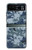 W2346 Navy Camo Camouflage Graphic Hard Case and Leather Flip Case For Motorola Razr 40