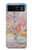 W2450 Van Gogh Peach Tree Blossom Hard Case and Leather Flip Case For Motorola Razr 40