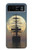 W2897 Pirate Ship Moon Night Hard Case and Leather Flip Case For Motorola Razr 40