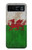 W2976 Wales Football Soccer Flag Hard Case and Leather Flip Case For Motorola Razr 40