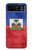 W3022 Haiti Flag Hard Case and Leather Flip Case For Motorola Razr 40