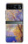 W3339 Claude Monet Antibes Seen from the Salis Gardens Hard Case and Leather Flip Case For Motorola Razr 40