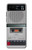 W3953 Vintage Cassette Player Graphic Hard Case and Leather Flip Case For Motorola Razr 40