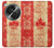 W1603 Canada Flag Old Vintage Hard Case and Leather Flip Case For OnePlus OPEN