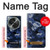 W2959 Navy Blue Camo Camouflage Hard Case and Leather Flip Case For OnePlus OPEN