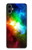 W2312 Colorful Rainbow Space Galaxy Hard Case and Leather Flip Case For Samsung Galaxy A05