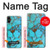 W2685 Aqua Turquoise Gemstone Graphic Printed Hard Case and Leather Flip Case For Samsung Galaxy A05