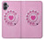 W2847 Pink Retro Rotary Phone Hard Case and Leather Flip Case For Samsung Galaxy A05