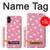 W2858 Pink Flamingo Pattern Hard Case and Leather Flip Case For Samsung Galaxy A05