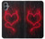 W3682 Devil Heart Hard Case and Leather Flip Case For Samsung Galaxy A05