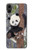 W3793 Cute Baby Panda Snow Painting Hard Case and Leather Flip Case For Samsung Galaxy A05