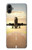 W3837 Airplane Take off Sunrise Hard Case and Leather Flip Case For Samsung Galaxy A05