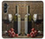 W1316 Grapes Bottle and Glass of Red Wine Hard Case and Leather Flip Case For Samsung Galaxy A05s